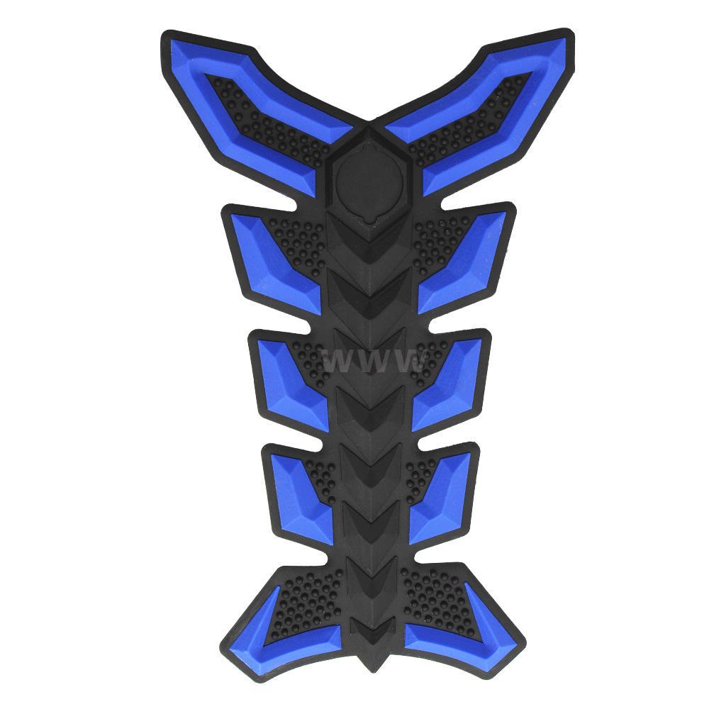 Universal Motorcycle 3D Rubber Gas Oil Fuel Tank Pad Protector Decal