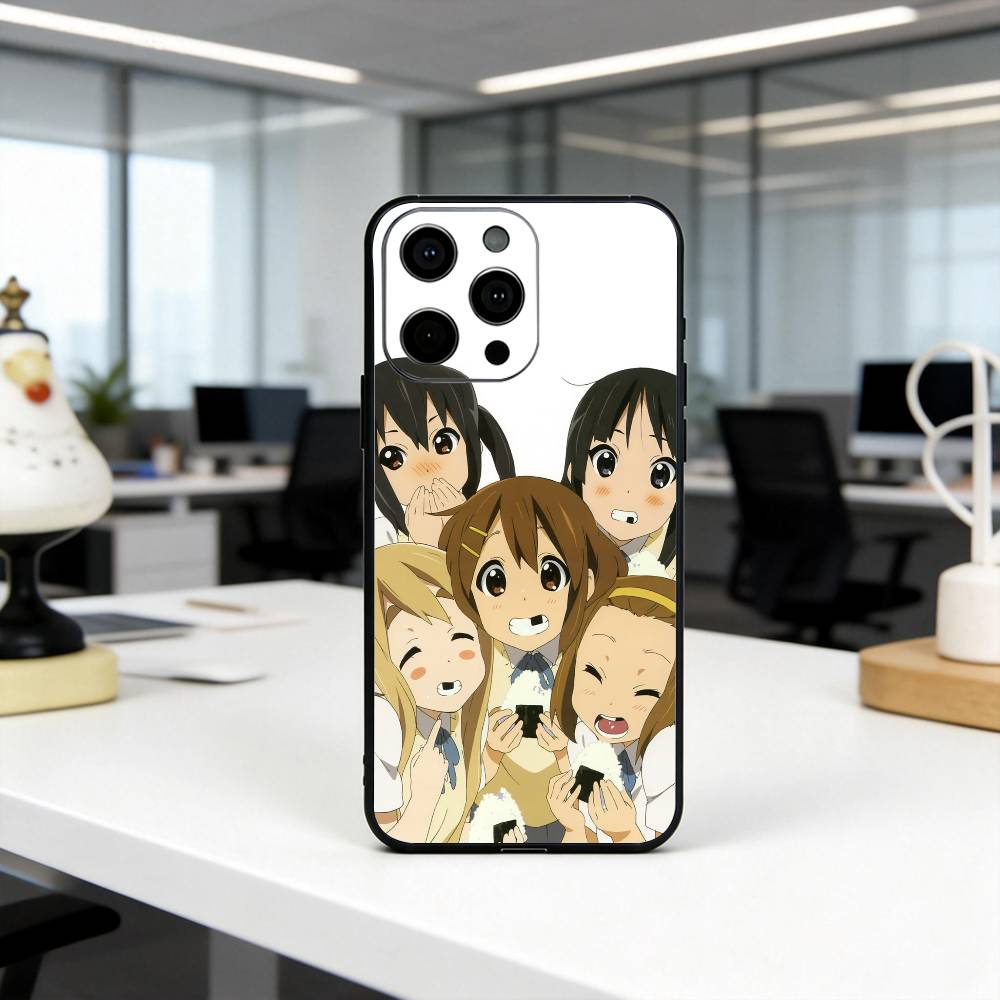 Чехол для телефона K-K-ON Музыкальная группа девушки Силиконовый Мягкий Для IPhone 17 16 15 14 13 12 11 X XR Plus Pro Max Plus
