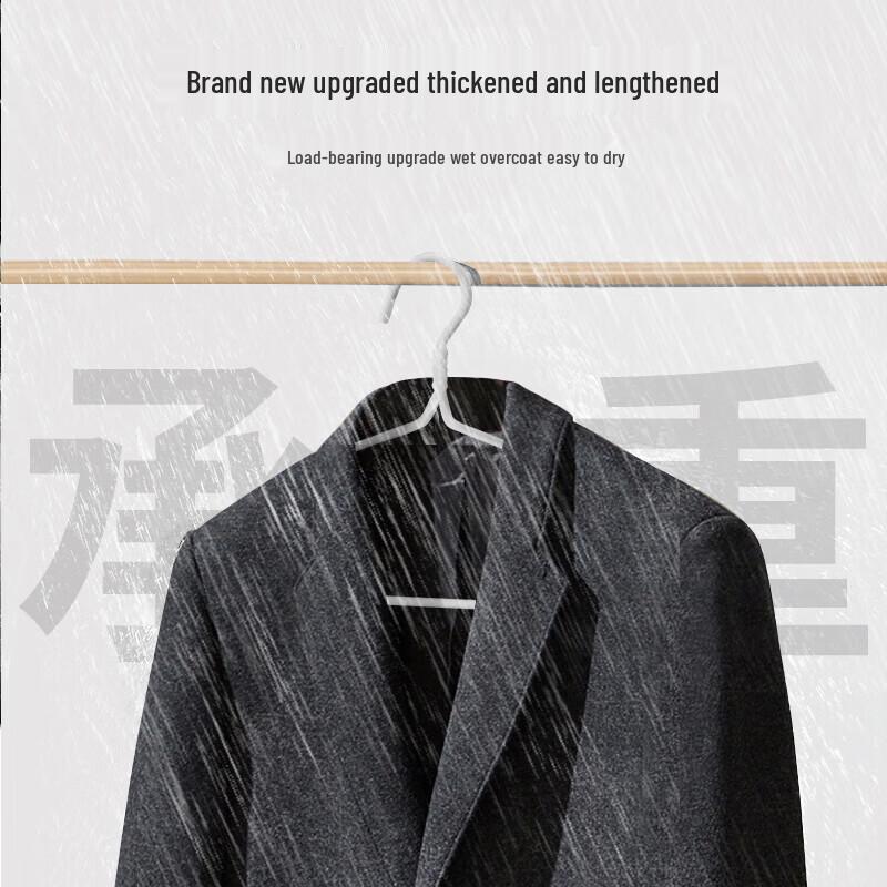 Non-slip Dipped Plastic Clothes Hangers