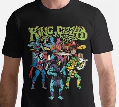 Новая Хлопковая Мужская Футболка King Gizzard And The Lizard Wizard S-3XL Унисекс