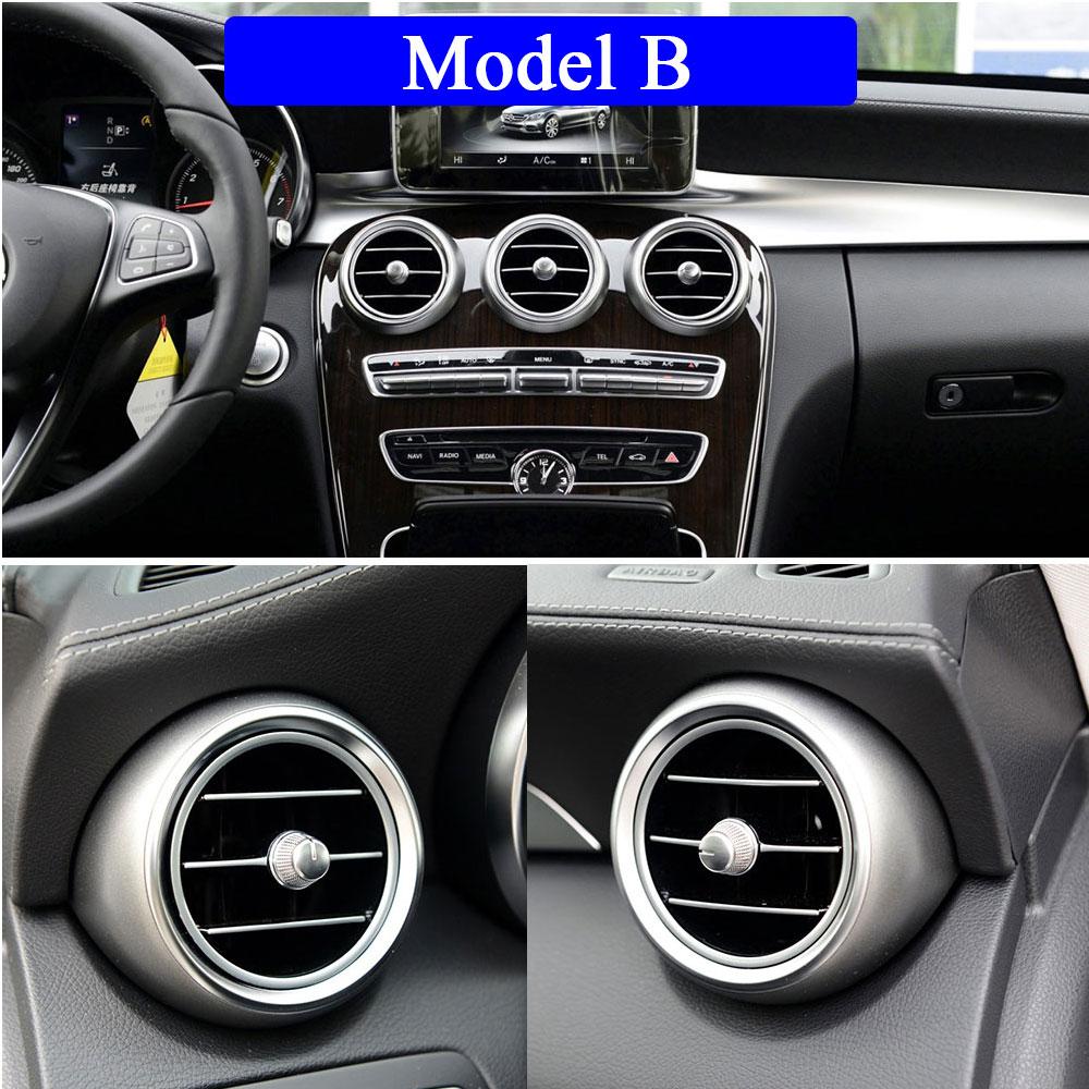 Внутренняя левая и правая задняя передняя решетка кондиционера переменного тока для Mercedes Benz C Class W205 GLC W253 2015-