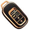 Подходит для брелка Honda (с цепочкой ключей), совместим с Accord Civic CR-V HR-V Passport Premium TPU брелок