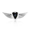 XTLBT1 New Car Badge Metal Wings Body Decoration Sticker Car Goods For BMW M Performance E36 E60 E90 X2 X1 X3 X5 E46 E39 E70 M3 M5 M6