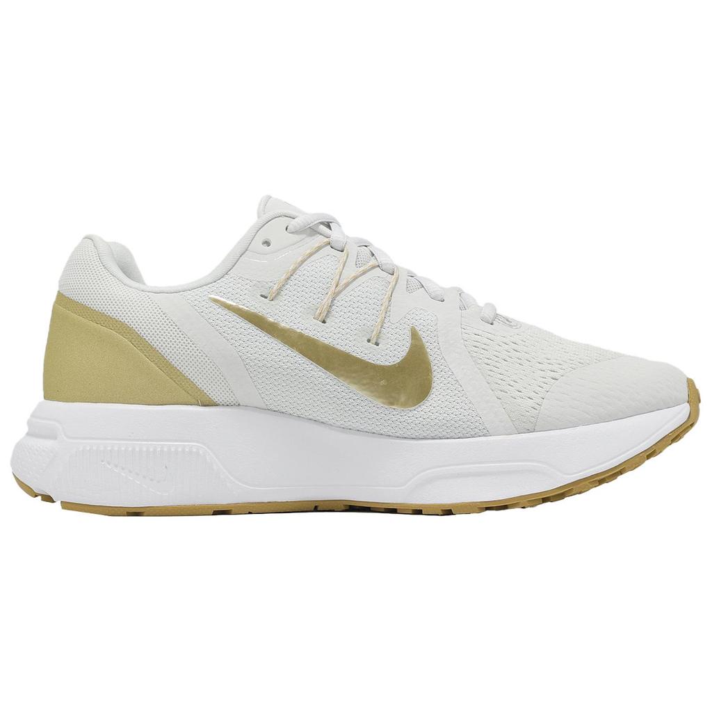Nike Кроссовки женские Nike Zoom Span 3, платиновый оттенок, металлическое золото, звезда, белые CQ9267-010