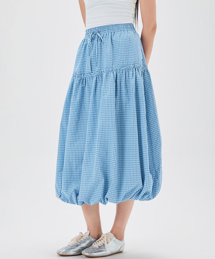 MIXXO Хлопковая длинная юбка на эластичной талии_Miwwhg54Us