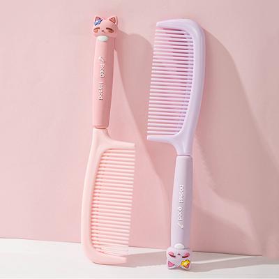 Портативная расческа с рисунком из мультфильма, мягкие силиконовые расчески, расчески для укладки волос, симпатичная расческа, парикмахерская расческа, щетка для волос для девочек, дорожная расческа