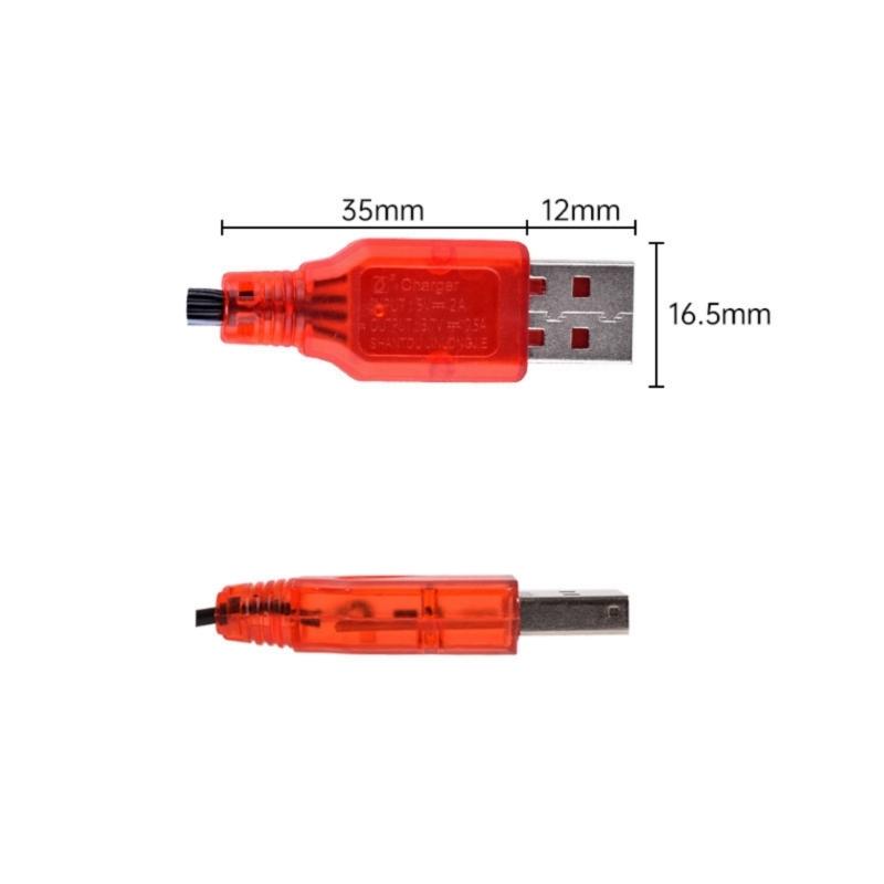 Кабель для зарядки USB SM4P Зарядное устройство SM4P Светодиодные индикаторы Для литиевой батареи 7,4 В RC Модели Автомобили Лодки Игрушка с дистанционным управлением