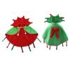 Soft Dog Christmas Cape Adjustable Pet Santa Costume Pet Clothes Pet Costume Scarf  Cat