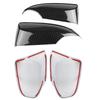 1 Pair of Carbon Fiber Style Rear View Side Mirror Cover Trim Fit for Toyota CHR