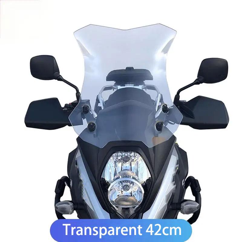 Для Suzuki DL650 Модифицированное Увеличенное Ветровое Стекло Переднее Крутое Гонки Ветровое Стекло Мотоциклетное Ветровое Стекло Утолщенный Дефлектор Аксессуары