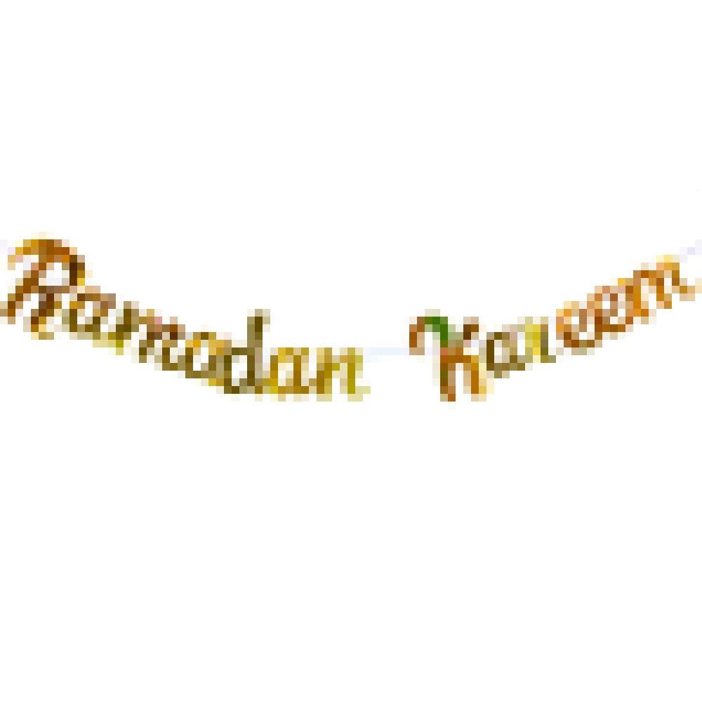 Украшение-зеркало в виде вымпела на Ид аль-Адха: Подвесная полоса для горячего тиснения