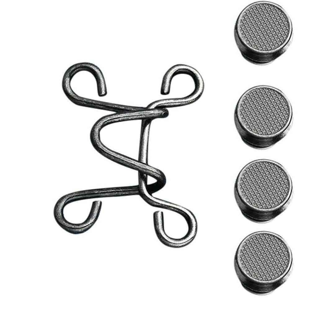 Съемная застежка на талии, застежка на талии без гвоздей, регулируемая кнопка-защелка, удлинитель для пряжки на талии