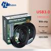 USB 3.0 Удлинительный кабель A Папа на Маму для Мыши, Клавиатуры, Флешки, Монитора