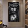 Crown of Thorns Jesus Poster Home Decor Hd Printed Pictures Wall Christ Canvas Painting God Picture for Living Room