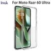 Для чехла телефона Moto Razr 60 Ultra IMAK Wings II износостойкий кристально чистый чехол Pro