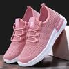 Women's Shoes Sneakers New Casual Shoes Fashion Trend Running Shoes Lightweight Foreign Trade Fly-woven Sports Shoes Women