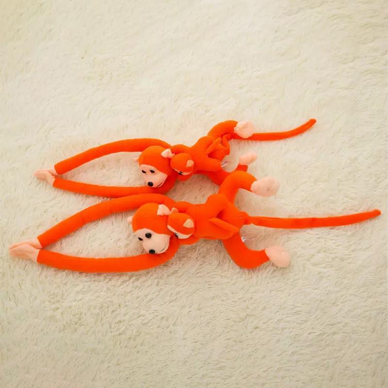 60 см Длинные руки хвост обезьяны мягкие плюшевые занавески ребенок спящий успокаивающие игрушки животные украшение автомобиля День святого Валентина Gi