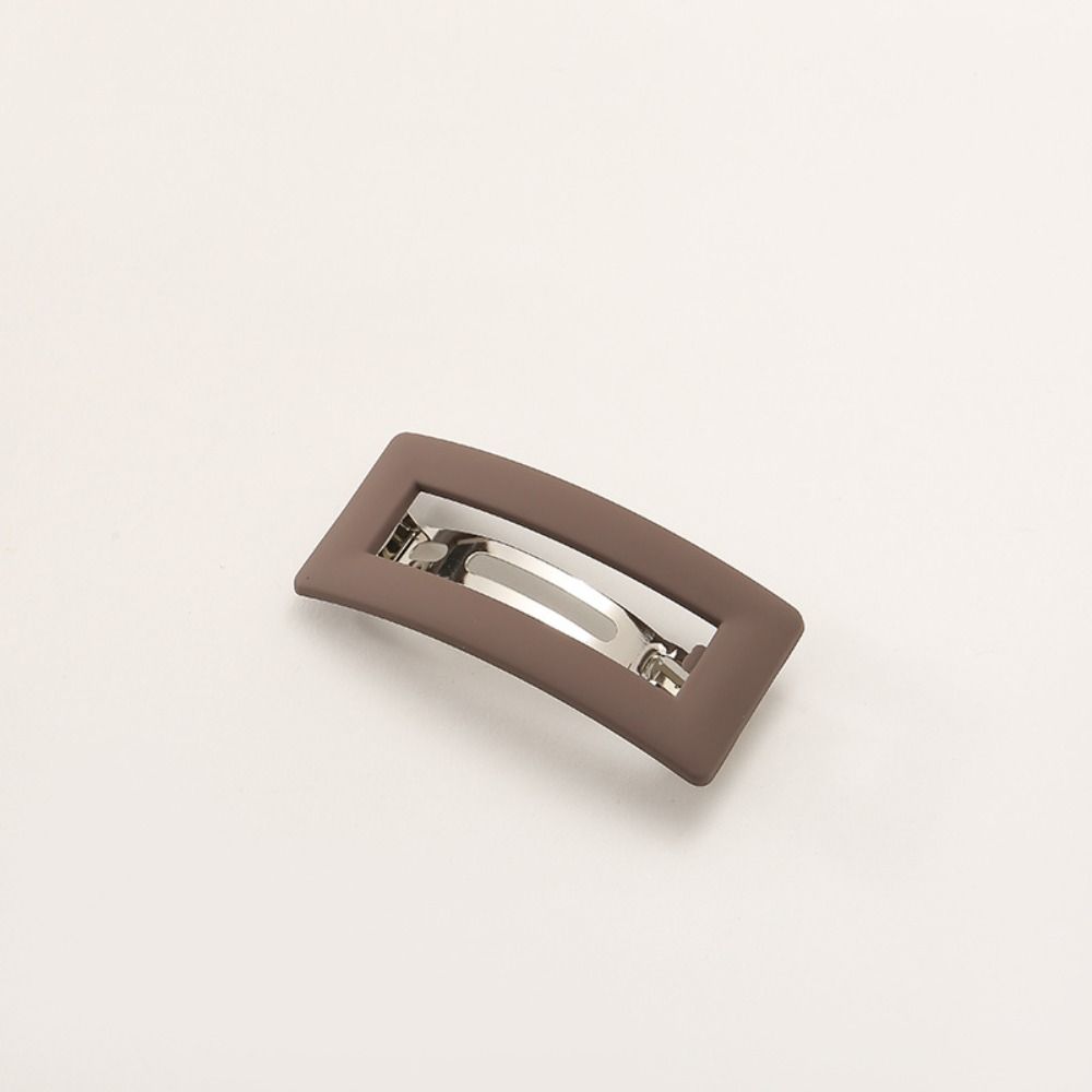 Women Girls Matte Hairgrips Elegant Hair Barrettes Hairpins Spring Hair Clip