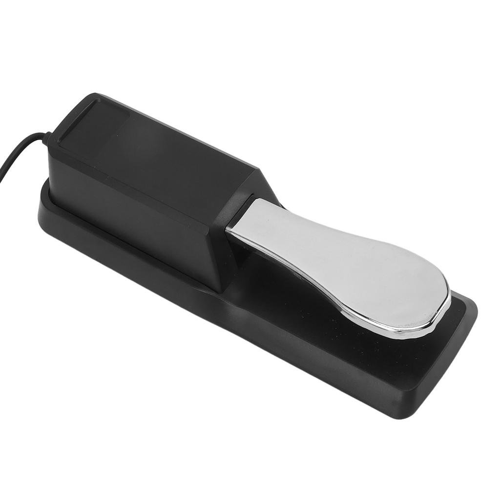 Sustain Pedal Metal Universal Piano Keyboard Support Instrument Accessories Silver