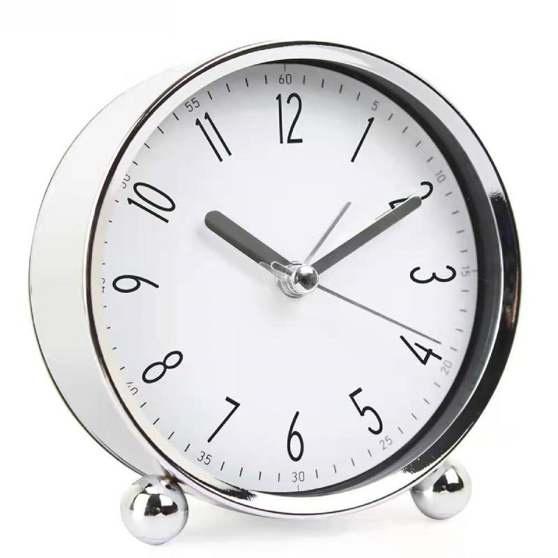 Creative 45inch Metal Bedside Clock With Alarm And Light For Home Office Use