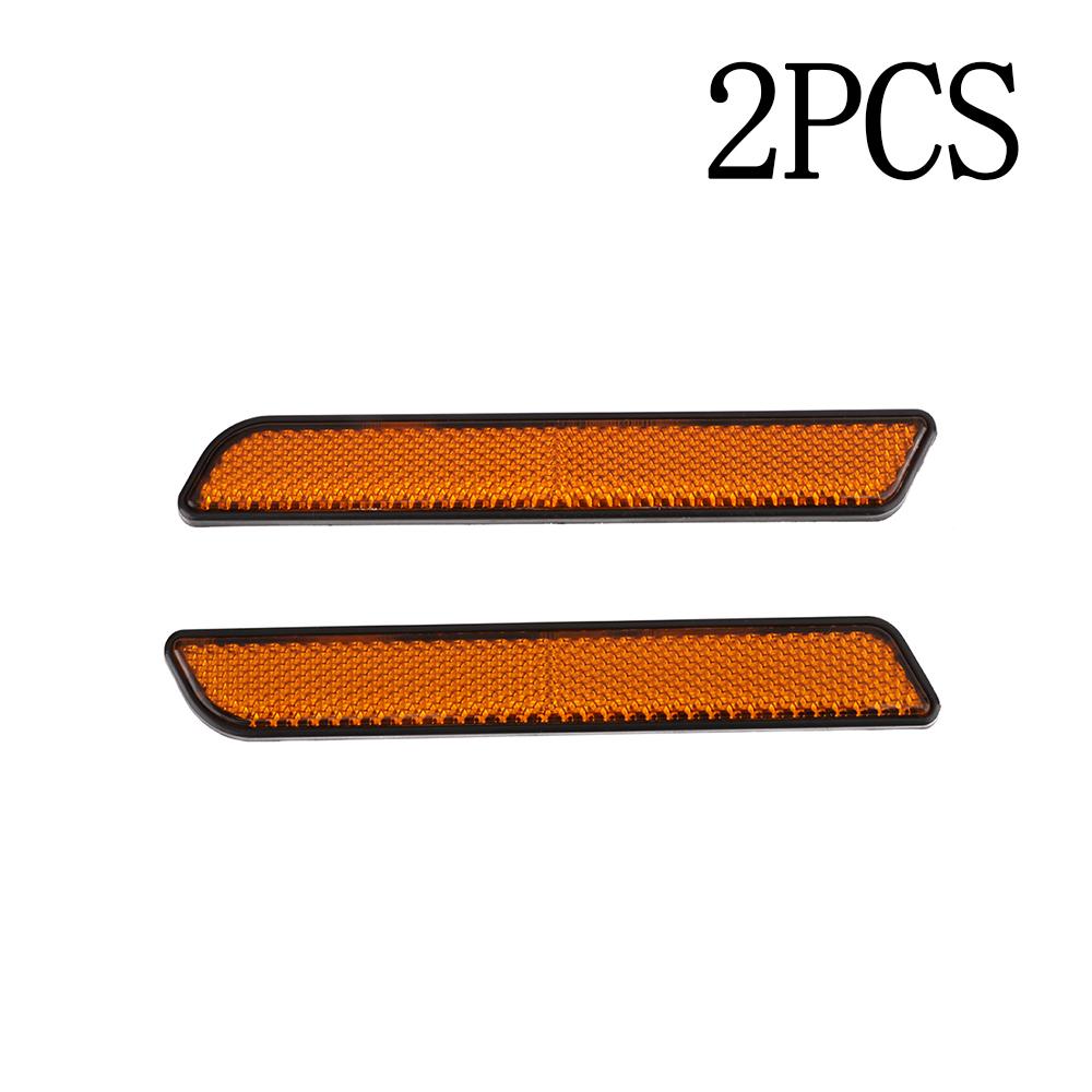 Motorcycle 2 PCS Front Fork Side Reflector Reflective Stripe Tape For Harley lower leg sliders Dyna Super Glide FXD StreetBike