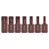7 PCS Solid Hex Shank Torx Screwdriver Bits Set T20-T25 Magnetic Impact Screwdriver Head Hex Shank Electric Driver Drill Tool