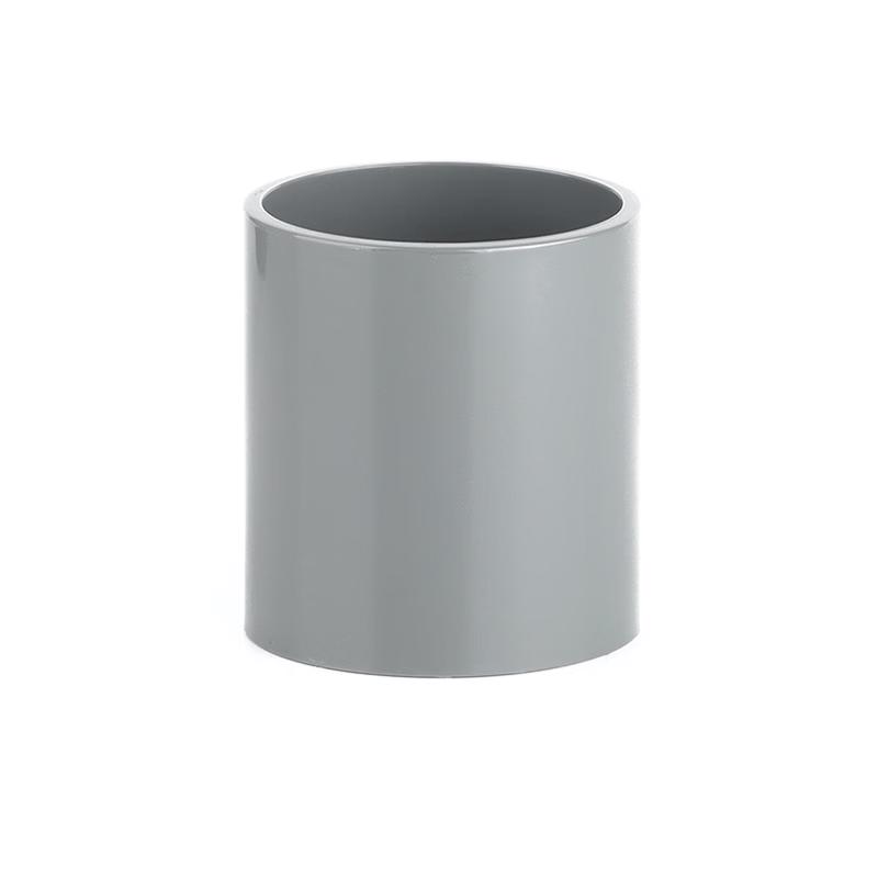 HYDY PVC Straight Pipe Connector for Water Supply, 25mm OD, 50-pack