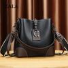 New Handbag Korean Version of the Texture Shoulder Smooth Fashion Bag Women Oblique Cross Bag Women