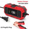 Зарядные устройства для аккумуляторов Универсальное 12 В 4AH-30AH 2A Полностью автоматическое зарядное устройство для аккумуляторов для автомобилей и мотоциклов FBC1202E AGM