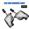 LED Under Side Mirror Light No Error 1 Pair Puddle Lamps For Skoda Superb 2 3528SMD White