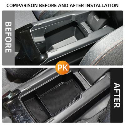 Для Peugeot 2008 208 II 2019 2020 2025 2025 2025 2025 Подлокотник Ящик для хранения Лоток Центральный контейнер Держатель Органайзер Аксессуары