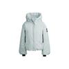 Myshelter Cold.Rdy Hooded Down Jacket Women Outerwear Light-Aqua Grey IK3122