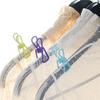 10Pcs Clothespins Hanging Pegs Clips Plastic Hangers Racks Laundry Clothes Pegs Clamps Towel Clips Home Storage Hooks
