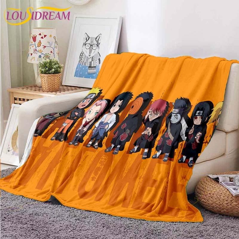 Одеяло Наруто, одеяло с рисунком Наруто, пододеяльник для дивана, дорожное постельное белье, фланелевое одеяло, покрывало