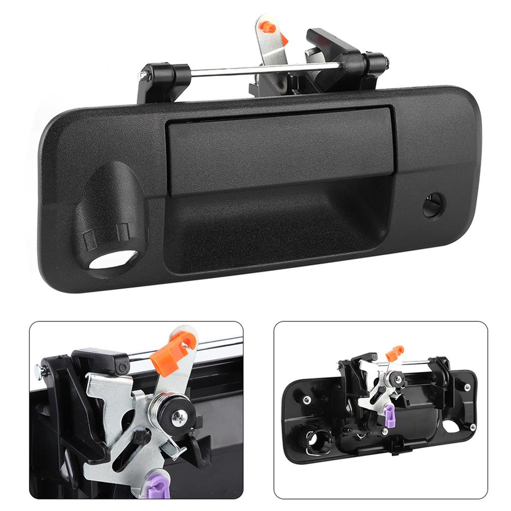 Ручка задней двери 69090?0C050 Подходит для Toyota Tundra 2007?2013 г. Только с заводской камерой заднего вида