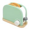 Набор игрушечного тостера Безопасный Твердое дерево Закругленные края Координация рук и глаз Детский тостер для обучения