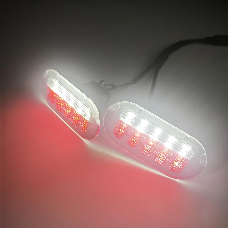 AAAJD1 LED Courtesy Door lamp Welcome Footwell Light for VW Golf MK4 Beetle Cabrio Jetta Bora Polo Sharan Vento Touran Skoda Octavia