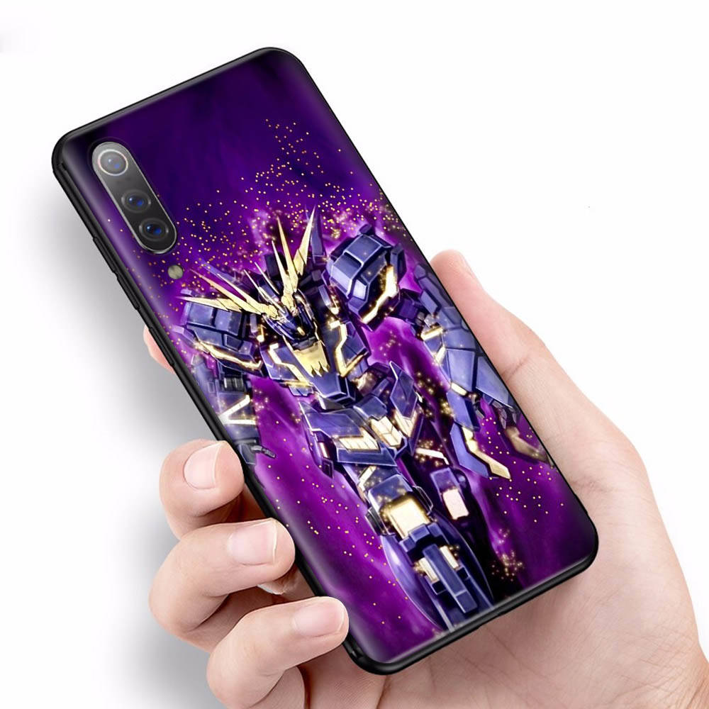 W-19 Gundam Meister Soft Case for Xiaomi Redmi 10A 10C 12C 13C 9A 9C 9T A3 A3X Note 8 9 10 11 12 13 Poco F5 F6 M6 X3 X6 C50 C51 C55 C65 Pro Plus 4G 5G