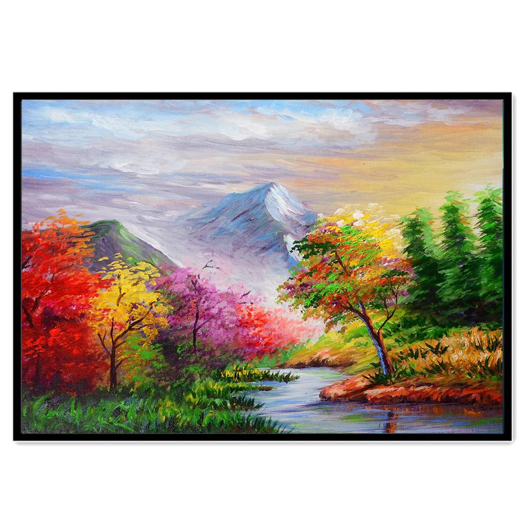 Diy Diamond Painting 5D Brand New Landscape Lighthouse Diamond Mosaic Forest House Cross Stitch Kit Home Decoration Handmade Gif