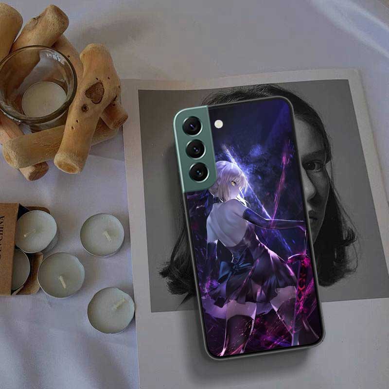 Anime Fate Zero Phone Case For Samsung Galaxy Note 20 Ultra 10 Lite 9 8 M11 M12 M21 M30S M31 M32 M51 M52 J8 J6 J4 Plus A90 Cover