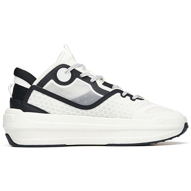 Anta C37 2.0 удобные легкие кроссовки средней высоты мужские кроссовки белые черные 912228082-4