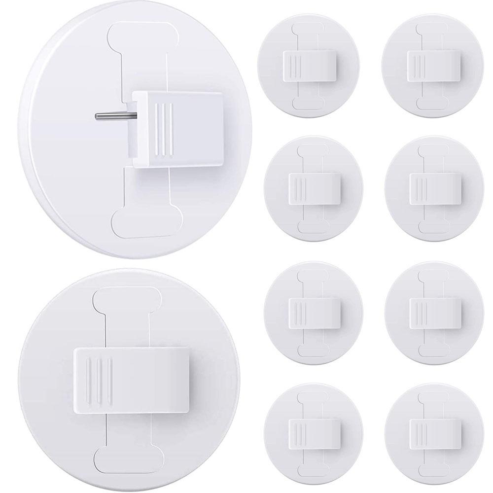 1 шт., защитный от брызг для ванной комнаты, бесшовные зажимы для занавески для душа, ветрозащитный самоклеящийся фиксирующий зажим