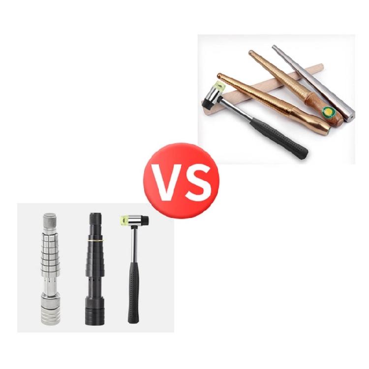 Ring Enlarger Stick Mandrel Sizer Tool Ring Stretcher with Rubber Hammer