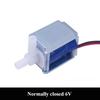 Микросоленоидный клапан DC6V 12V 24V, воздушный клапан, водяной клапан, нормально закрытый двухходовой управляющий клапан, клапан для полива цветов.