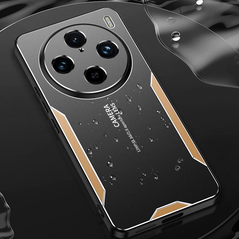 Для vivo X100 Pro 5G Жесткий чехол для мобильного телефона из алюминиевого сплава Пылезащитный чехол для телефона