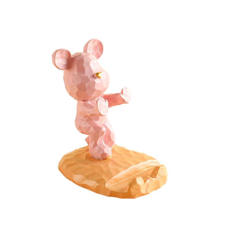 Милый держатель для планшета Violent Bear из смолы