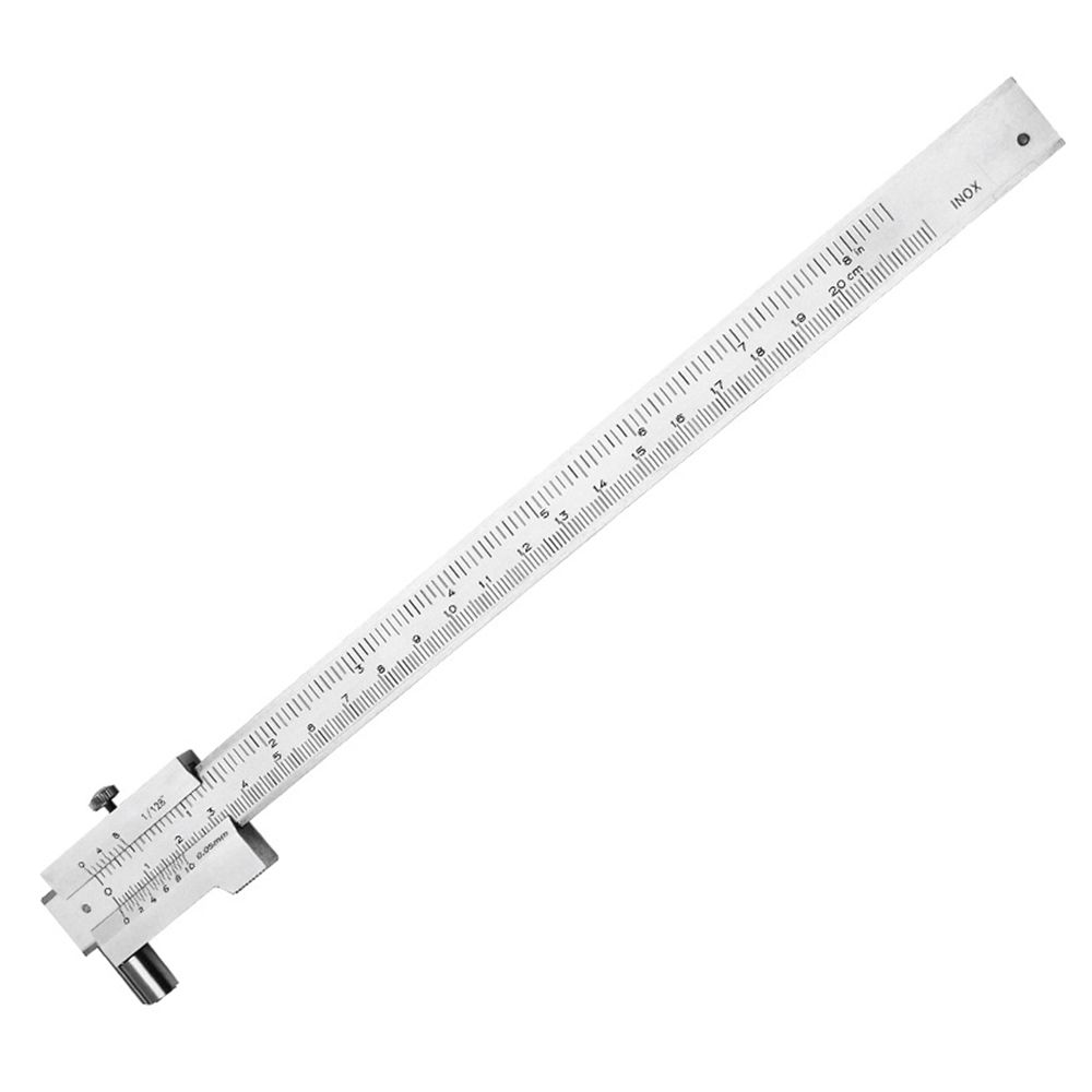 Ruler Stainless steel Parallel scribe caliper Marking Vernier Caliper 0-200mm Measuring Tool