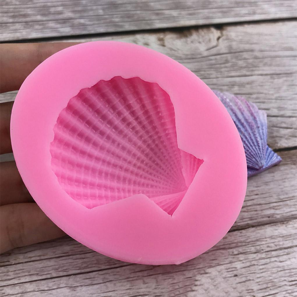 Силиконовая форма в форме морской ракушки для вечеринки, праздника, дома, ужина, желе, торта, пудинга, помадки, десерта, украшения своими руками