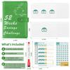 Loose Leaf Envelope Challenge Binder 52 Weeks Savings Tracking Sheets  Cash Envelopes