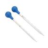 Useful Lab Supplies Transparent Graduated Pipettes Liquid Transfer Rubber Head Glass Dropper